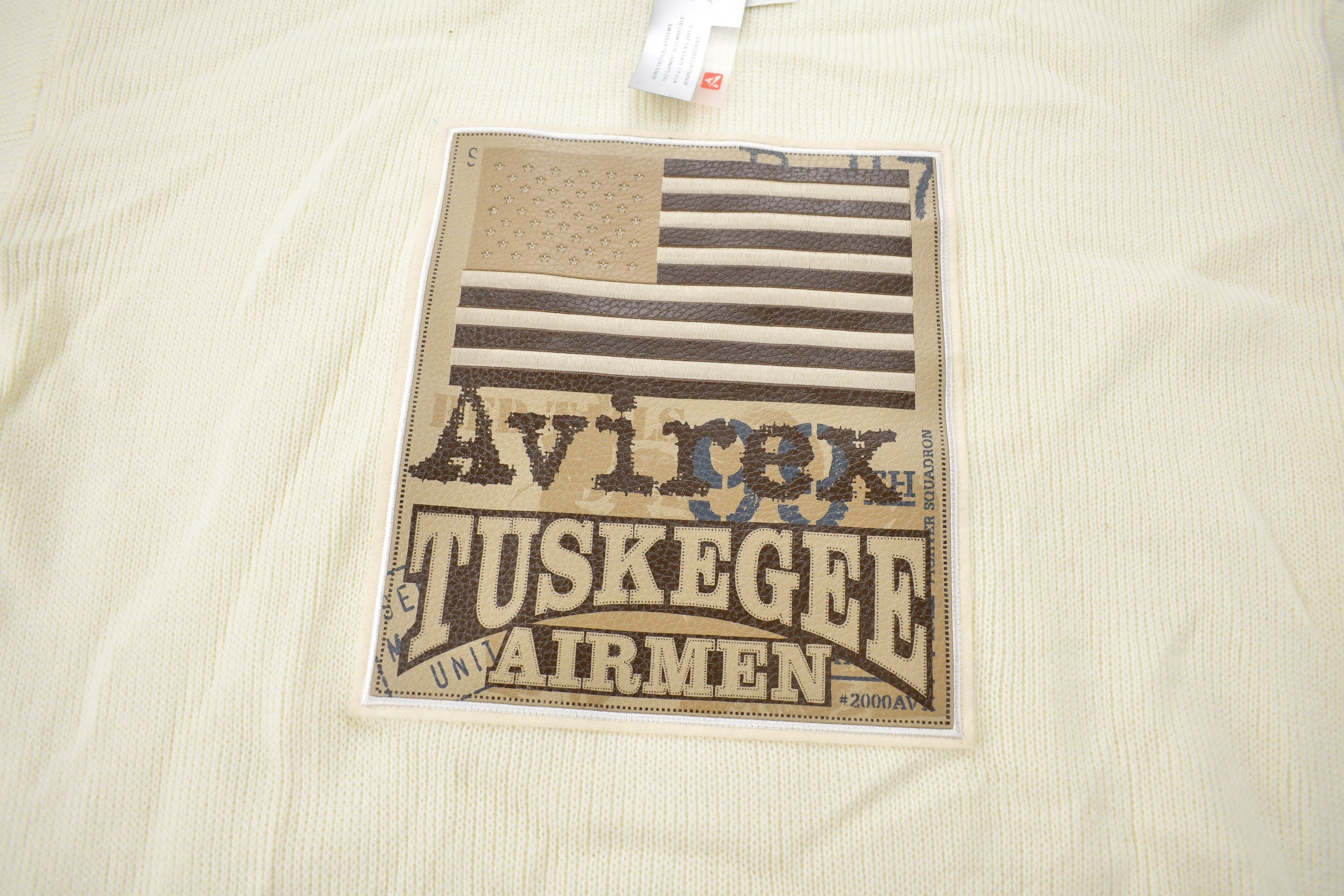 Vintage 1990s Deadstock Avirex Tuskegee Airmen Knit Sweater