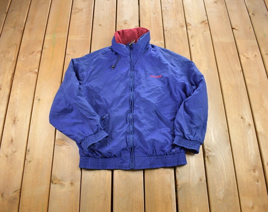 Vintage 1990s Timberland Full Zip Insulated Windbreaker Jacket