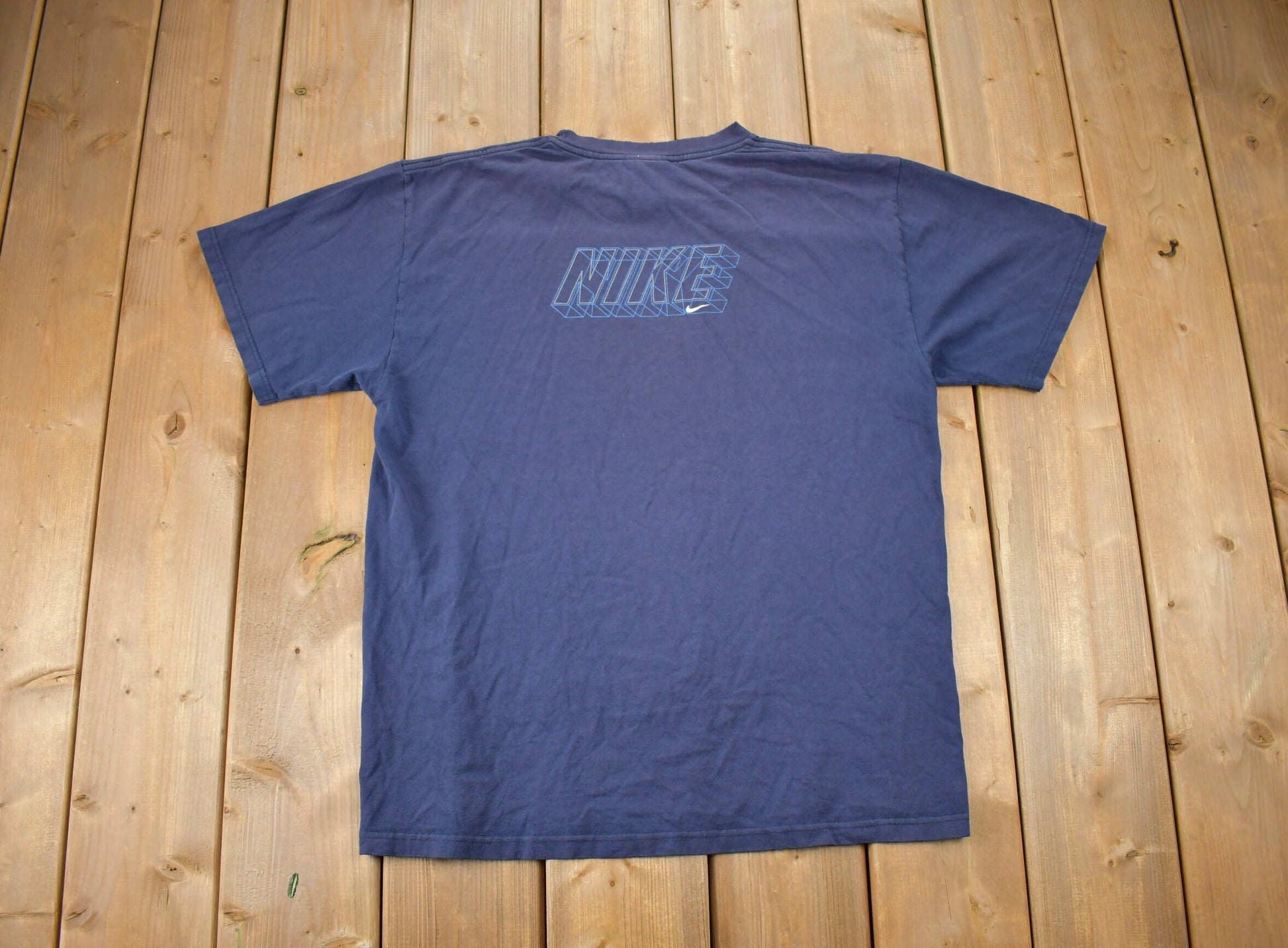 Vintage 1990s Nike Graphic Mini Swoosh T-Shirt
