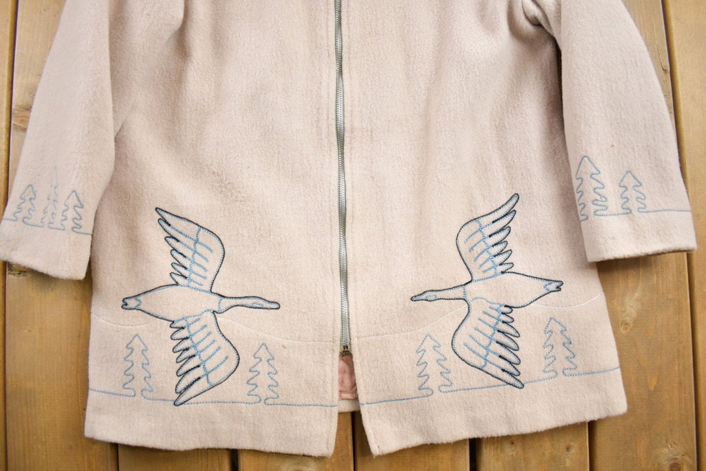 Vintage 1970s Wool Winter Jacket