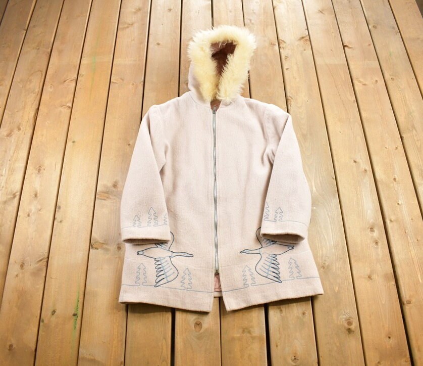 Vintage 1970s Wool Winter Jacket