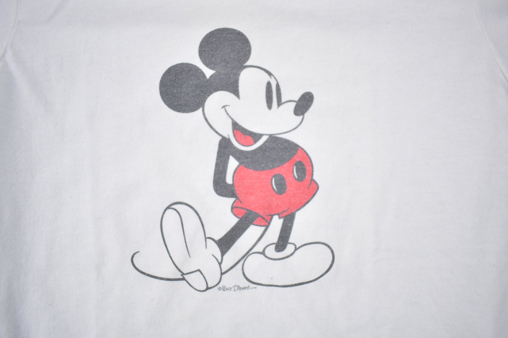Vintage 1980s Mickey Mouse Disney Cartoon T-Shirt