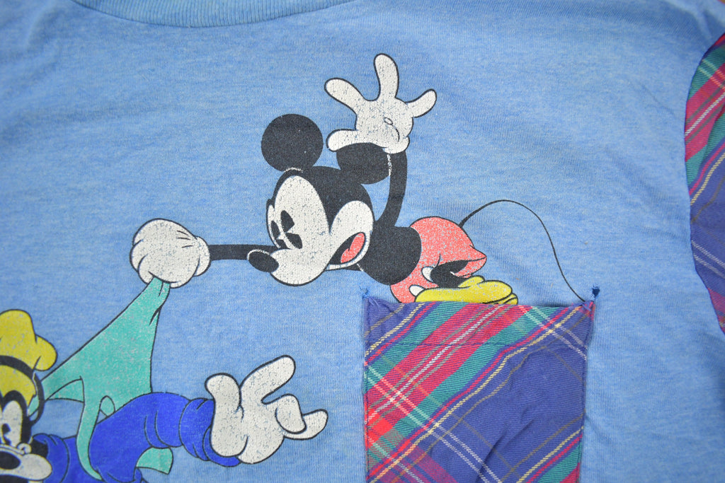 Vintage 1980s Disney Mickey Mouse Goofy Cartoon T-Shirt