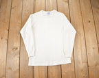 Vintage 1990s Damart Plain White Crewneck Sweatshirt