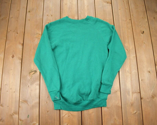 Vintage 1990s Ultra Fleece 120 Plain Crewneck Sweatshirt / 90s Crewneck / Made In USA / Streetwear / Tultex