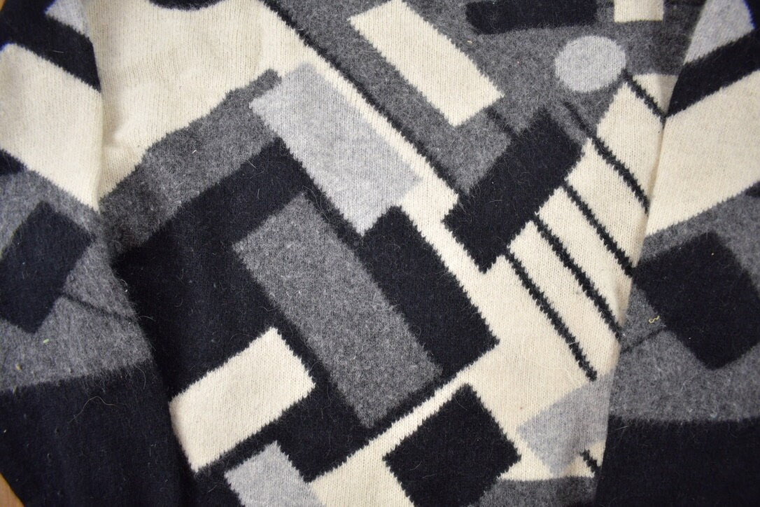 Vintage 1990s 100% Wool Joye Fun Knit Sweater