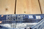 Vintage Y2K Miss Me Bedazzled Low Rise Jeans Size 26x33