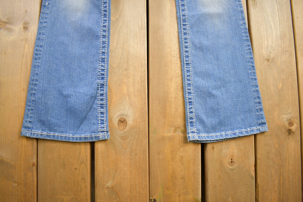 Vintage Y2K Miss Me Bedazzled Low Rise Jeans Size 26x33