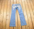 Vintage Y2K Miss Me Bedazzled Low Rise Jeans Size 26x33