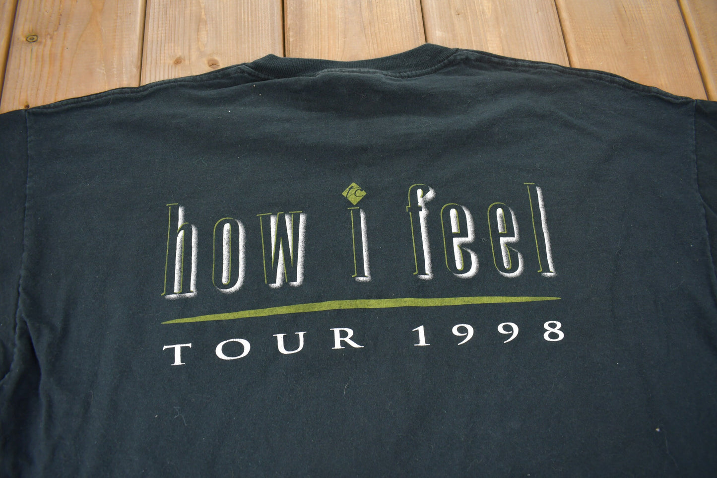 Vintage 1998 Terri Clark How I Feel Tour T-shirt / Band Tee / Single Stitch / Music Promo / Premium Vintage / Made In USA