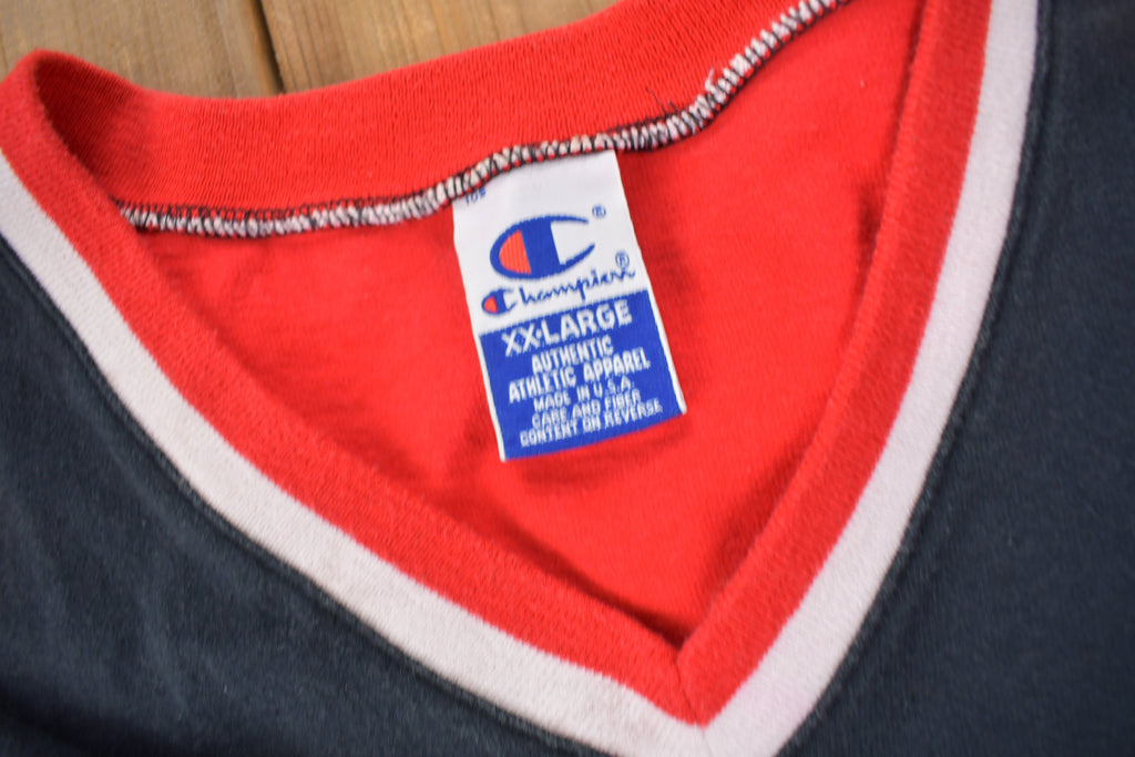 Vintage 1990s Chicago Bulls NBA Champion Shooting Shirt NBA Sportswear