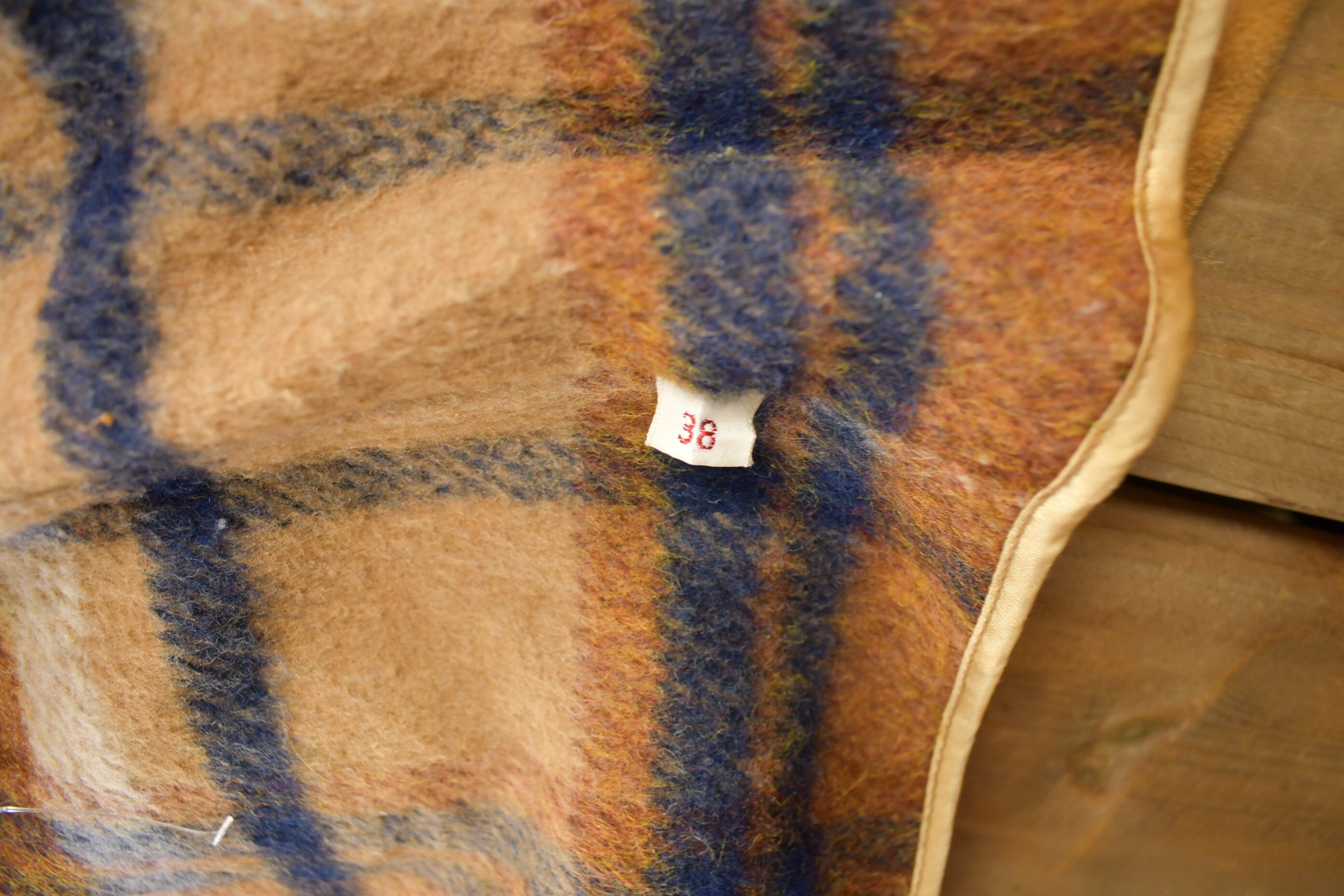 Vintage 1960s Brooks Brothers Belted Suede Jacket
