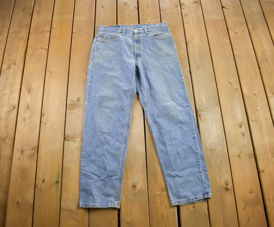 Vintage 1990s Levi's 550 Jeans Size 35x32/ Vintage Denim / Streetwear / Made In Canada / Vintage Levi's / Levi's 550