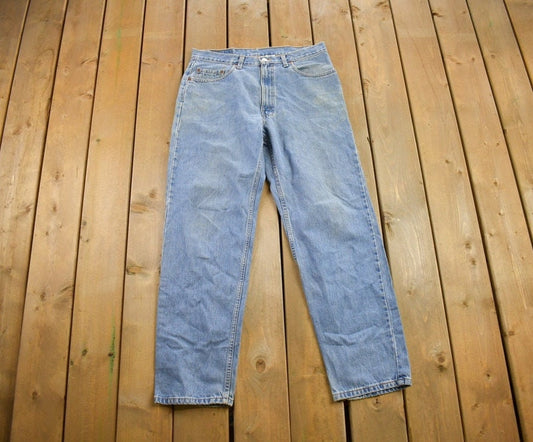 Vintage 1990s Levi's 550 Jeans Size 35x32/ Vintage Denim / Streetwear / Made In Canada / Vintage Levi's / Levi's 550