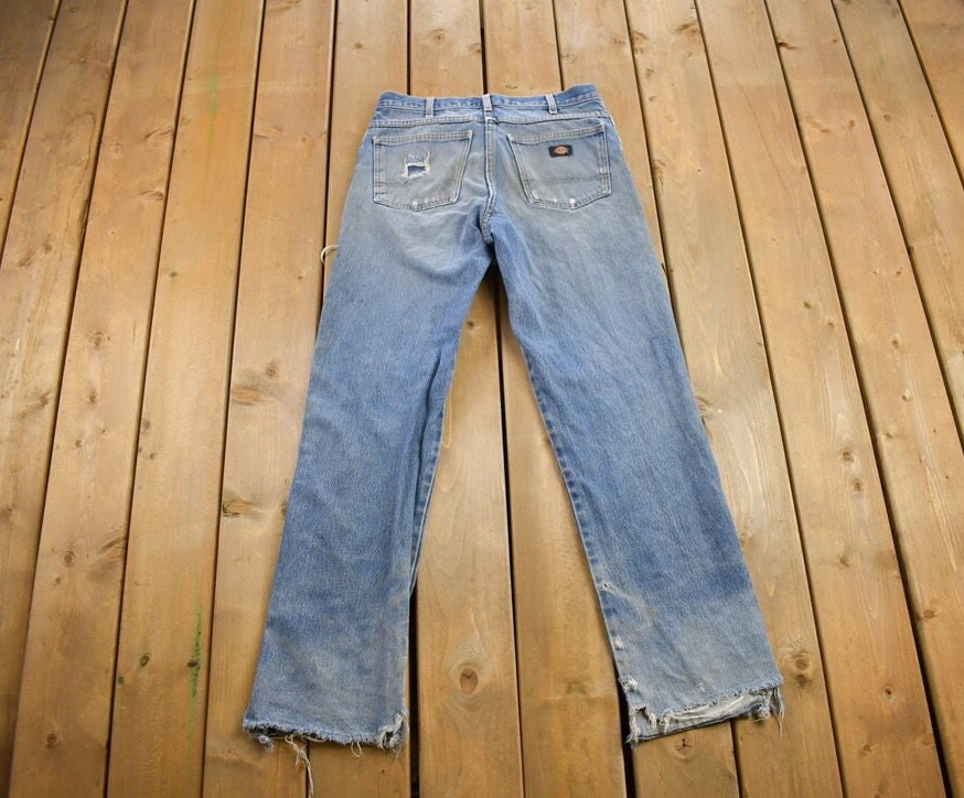 Vintage 1990s Dickies Distressed Jeans Size 32x34