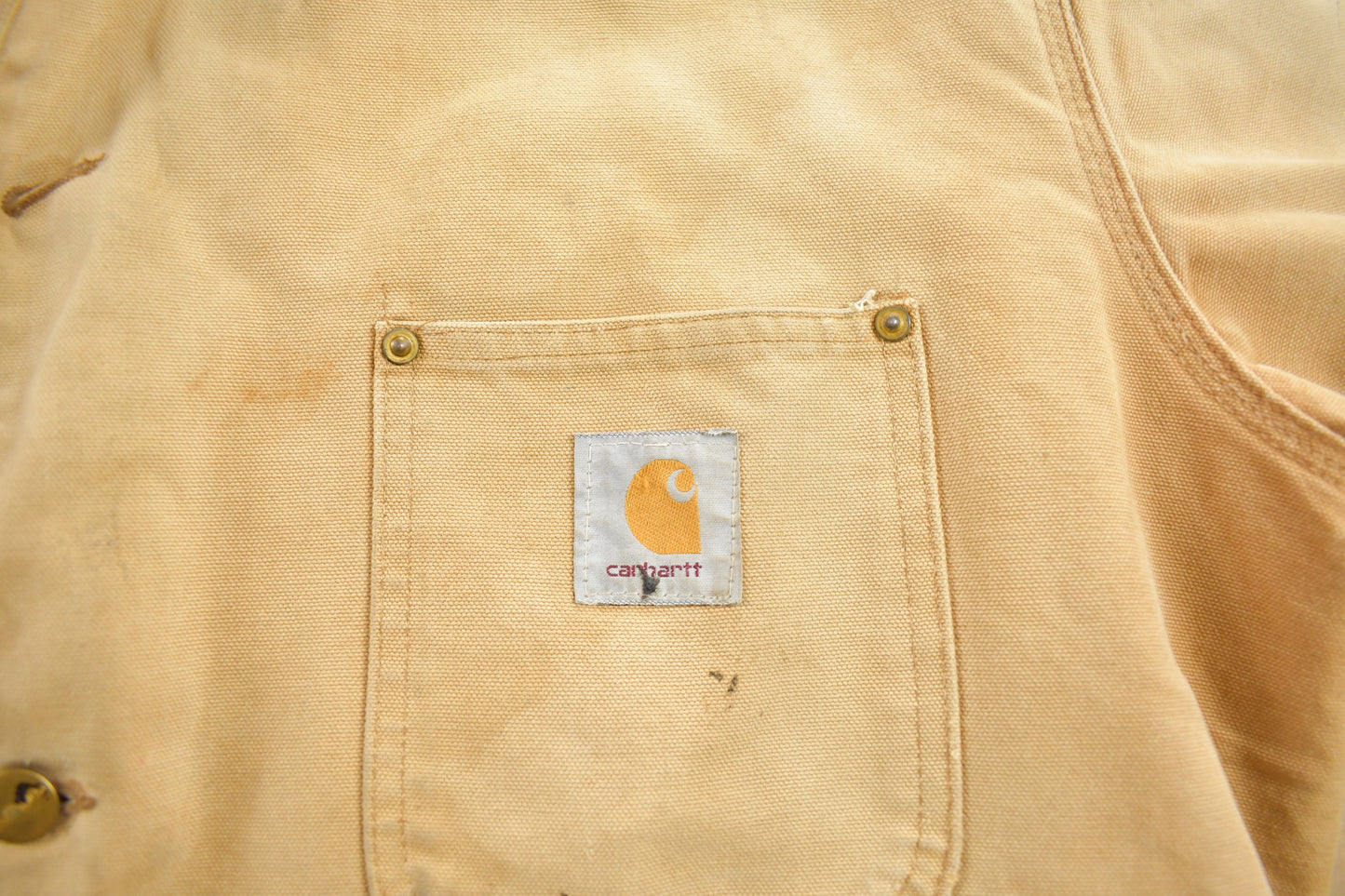 Vintage 1980s Carhartt Blanket Lined Chore Jacket