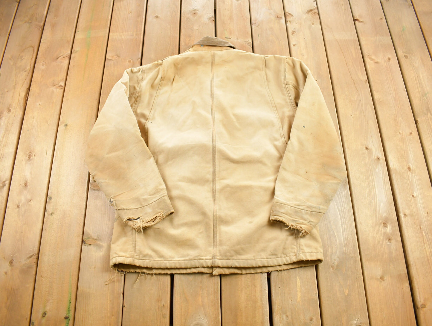 Vintage 1980s Carhartt Blanket Lined Chore Jacket