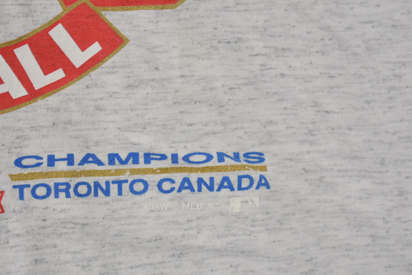 Vintage 1994 Toronto Blue Jays MLB Back to Back World Champions Graphic T Shirt