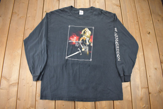 Vintage 1990s World Wrestling Armageddon T-Shirt