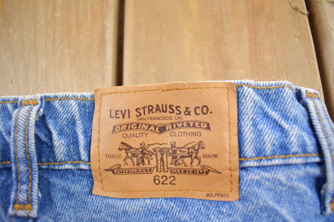 Vintage 1990s Levi's 622 Jeans Size 38x30