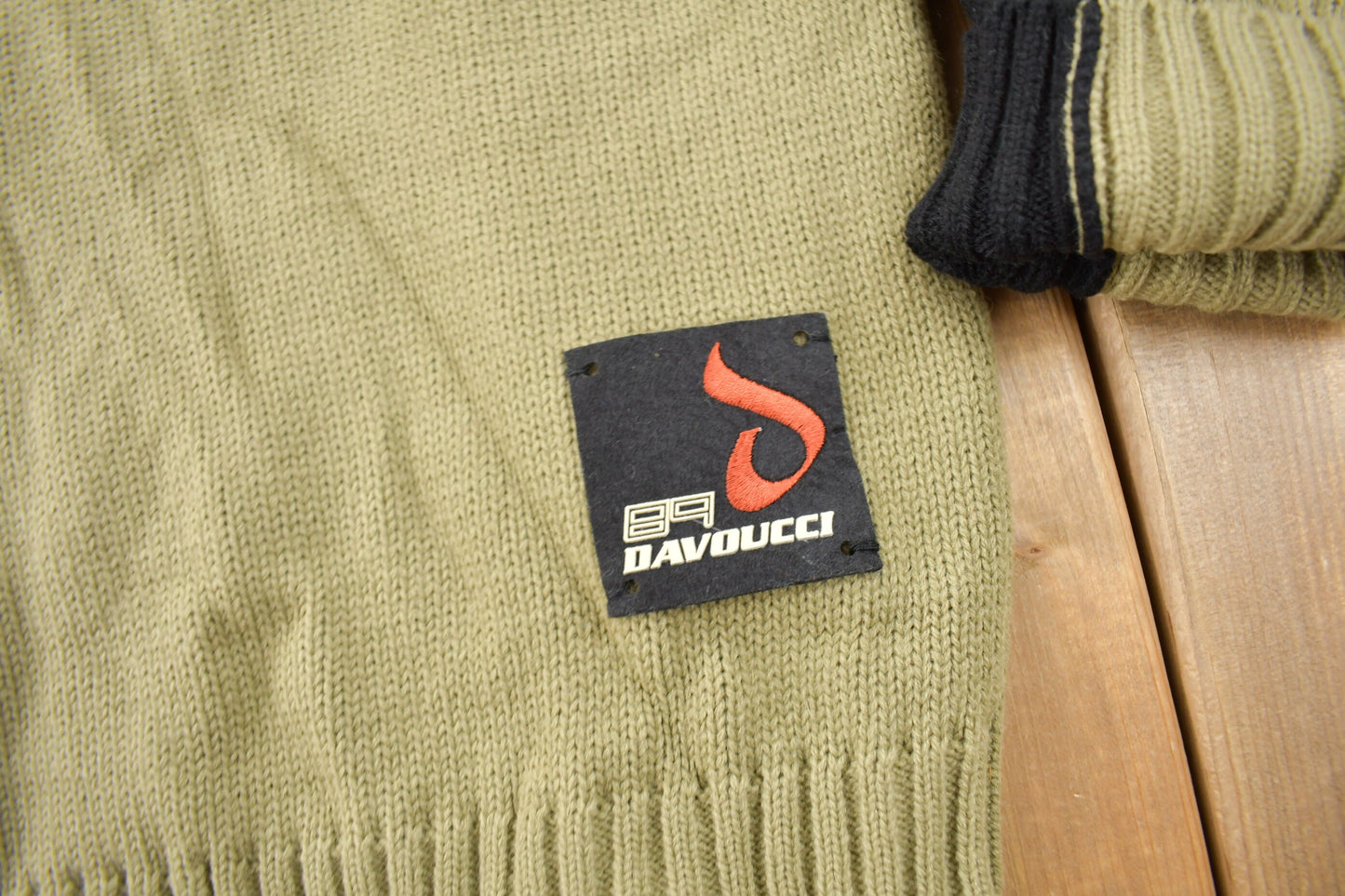 Vintage 1990s Deadstock Davoucci Knit Sweater