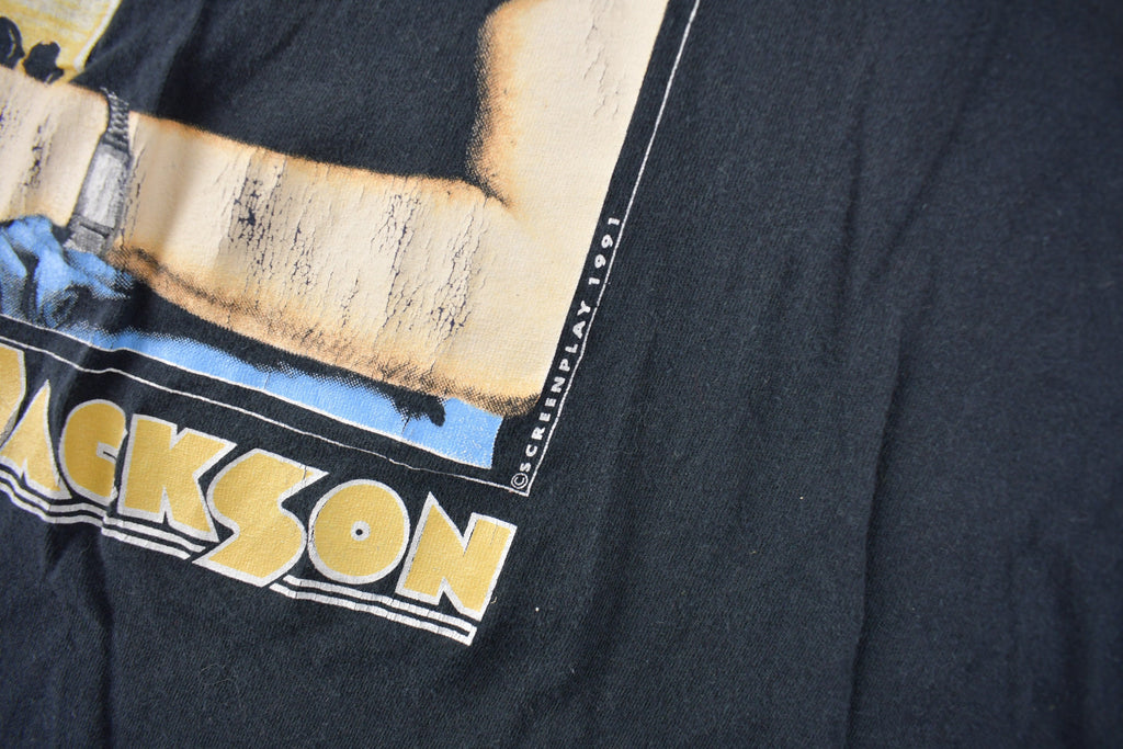 Vintage 1991 Alan Jackson Don't Rock The Jukebox Single Stitch Band Tee Made in Canada