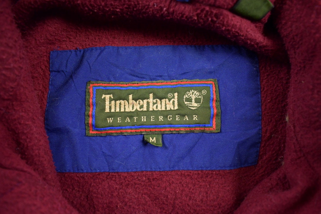 Vintage 1990s Timberland Full Zip Insulated Windbreaker Jacket