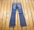 Vintage Y2K Miss Me Bedazzled Low Rise Jeans Size 26x34