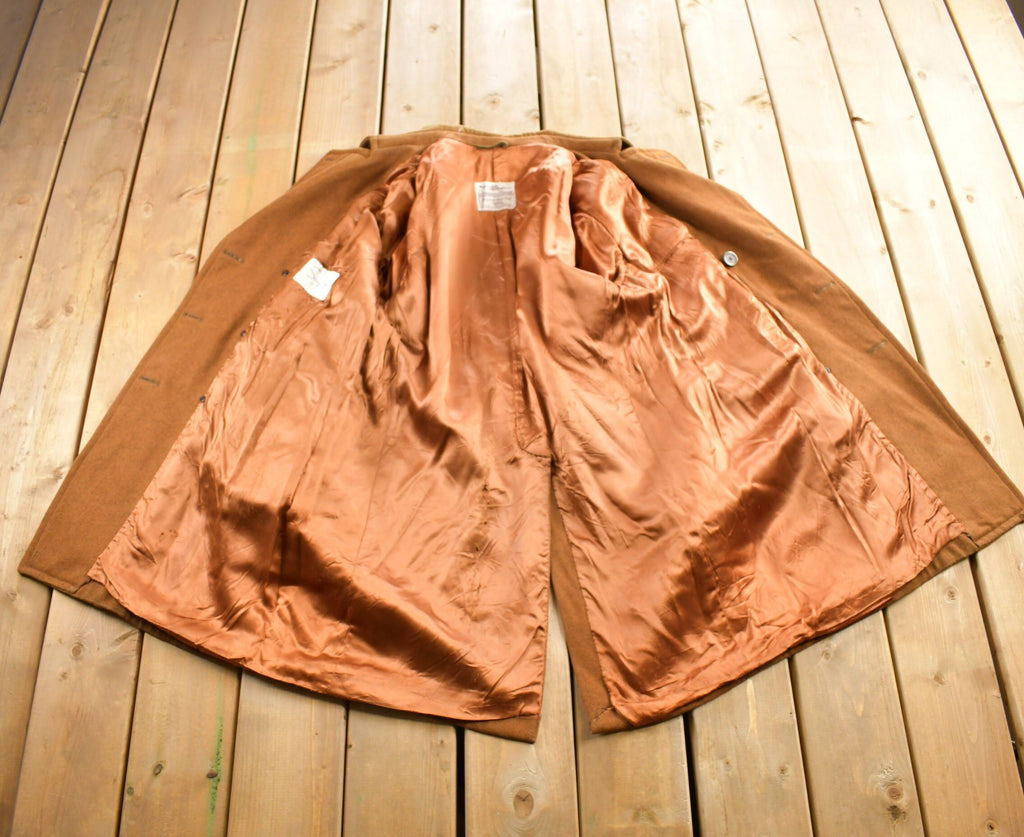 Vintage 1970s 100% Wool Simpsons The Edinburgh Button Up Winter Jacket