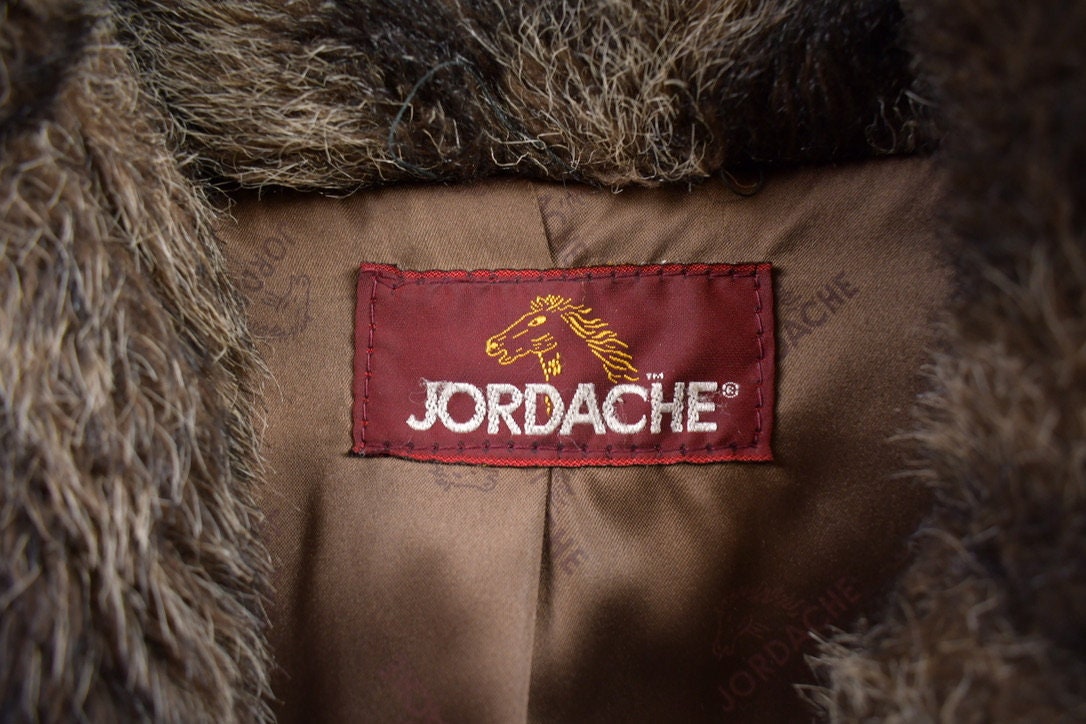 Vintage 1970s Jordache Full Length Mink Fur Coat