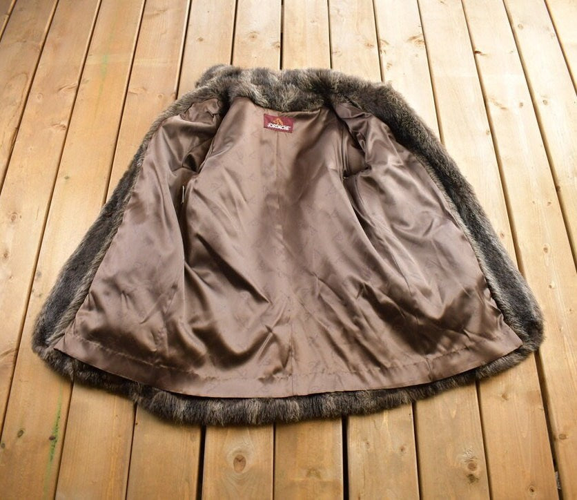 Vintage 1970s Jordache Full Length Mink Fur Coat