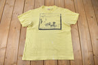 Vintage 1970S Fear and Loathing In Las Vegas Single Stitch Graphic T Shirt Made In USA Size Large