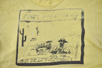 Vintage 1970S Fear and Loathing In Las Vegas Single Stitch Graphic T Shirt Made In USA Size Large