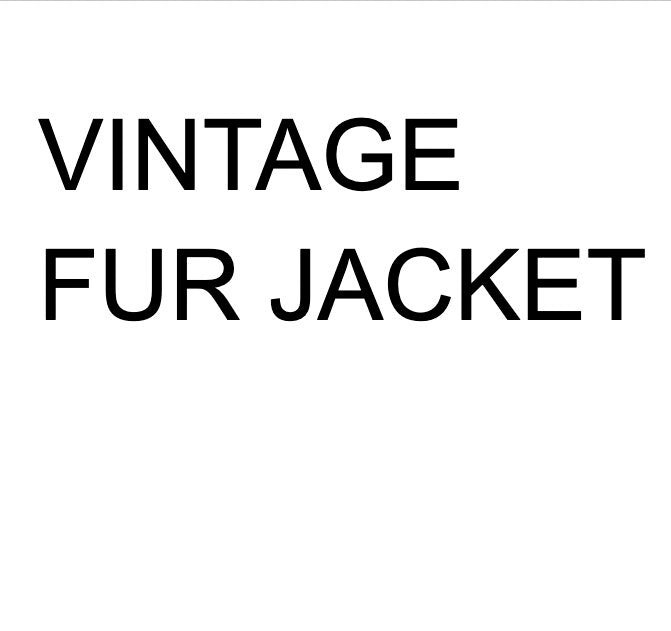 Vintage 1970s Bedtime Fashions Faux Mink Fur Coat Made In USA