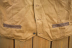 Vintage 1980s Wrangler Blanket Lined Work Vest Size XL