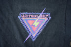 Vintage 1990s Lightning Bolt Blank T Shirt Made In USA Size L