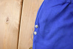 Vintage 1970s Deadstock Wye Oaks Blank Blue Sweat Pants Size M