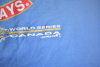Vintage 1992 Toronto Blue Jays World Series Champions MLB Baseball Graphic Single Stitch T-Shirt Made In USA
