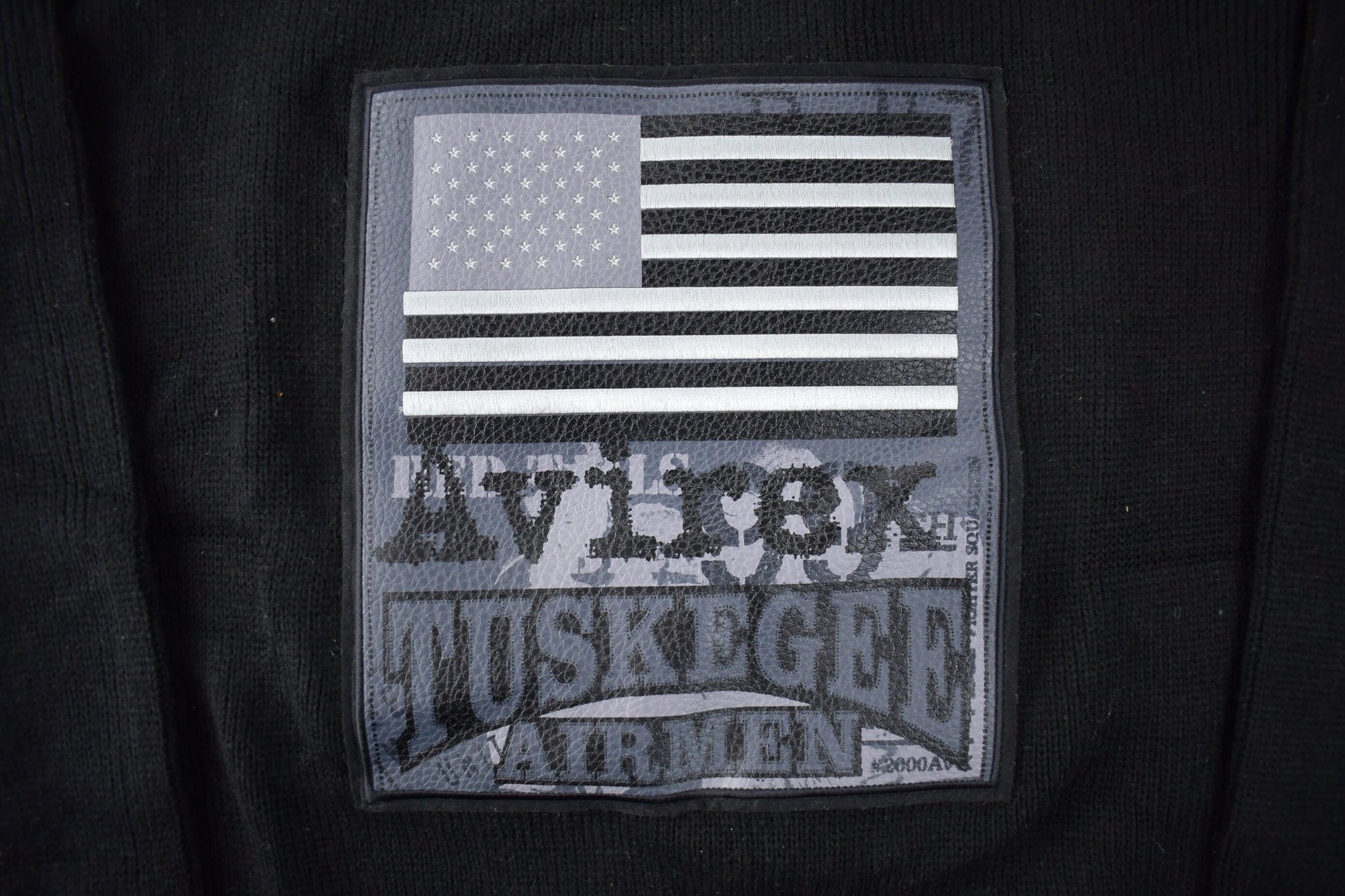 Vintage 2000s Avirex Embroidered Deadstock Knit Crewneck Sweater Size L