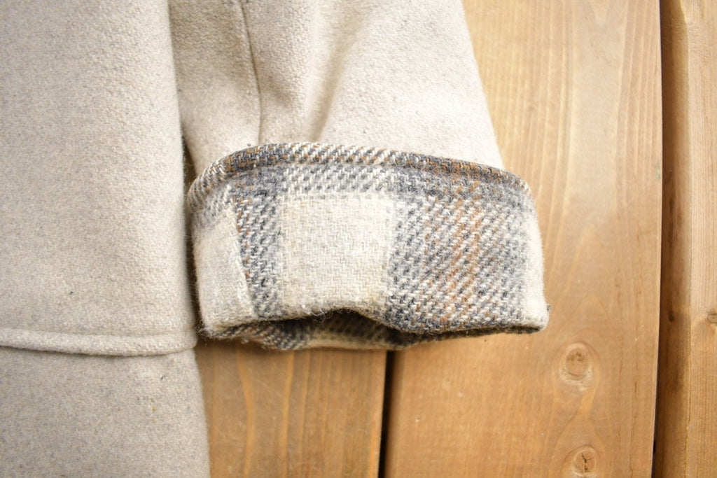 Vintage 1970s Trilogi By Super Fashions Wool Toggle Button Up Jacket