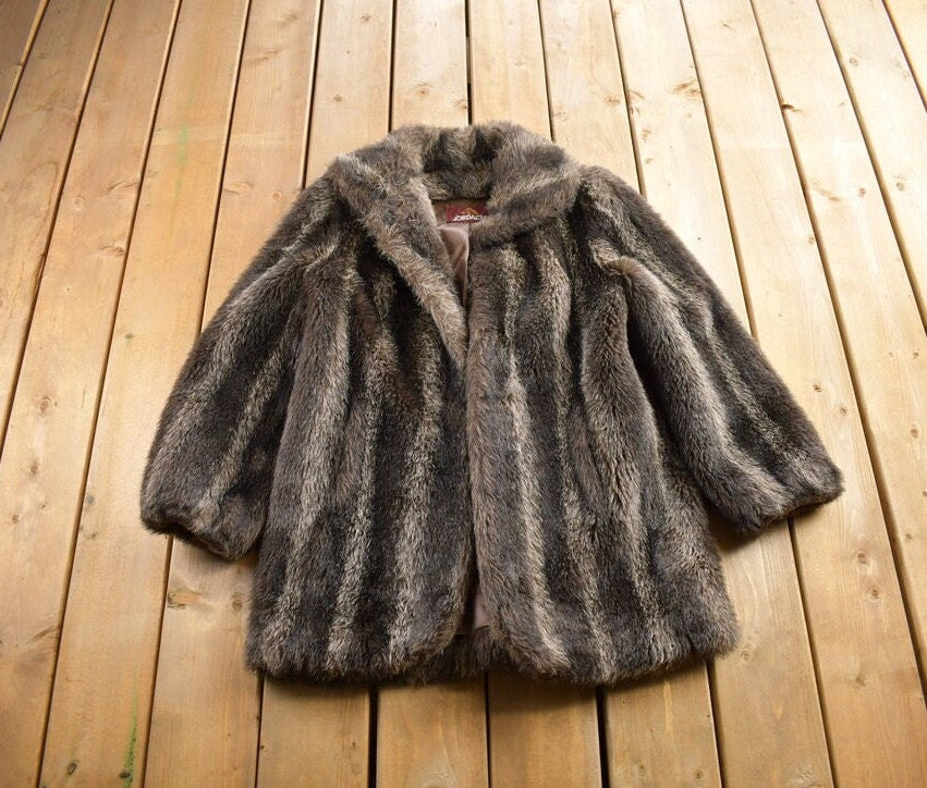 Vintage 1970s Jordache Full Length Mink Fur Coat