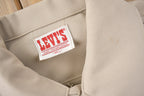 Vintage 1970s Levi's Black & Gold Tab Button Up Light Jacket