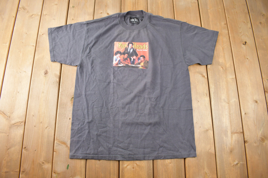 Vintage 1990s Serial Killer Band Tee Made in USA Size Large