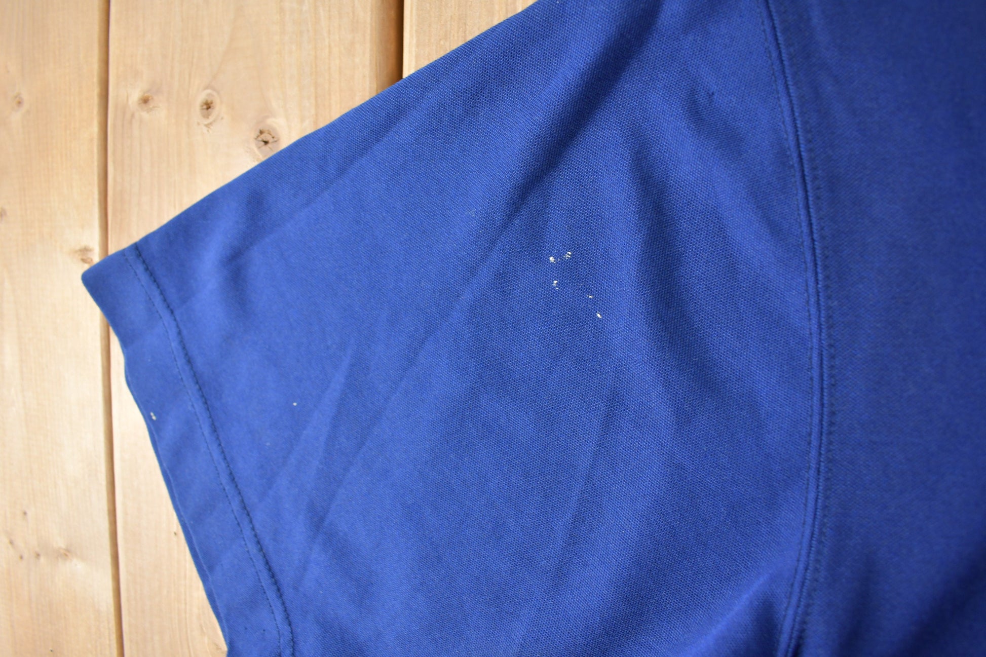 Vintage 1990s Nike Middle Swoosh Blue Jersey Style T Shirt Size S