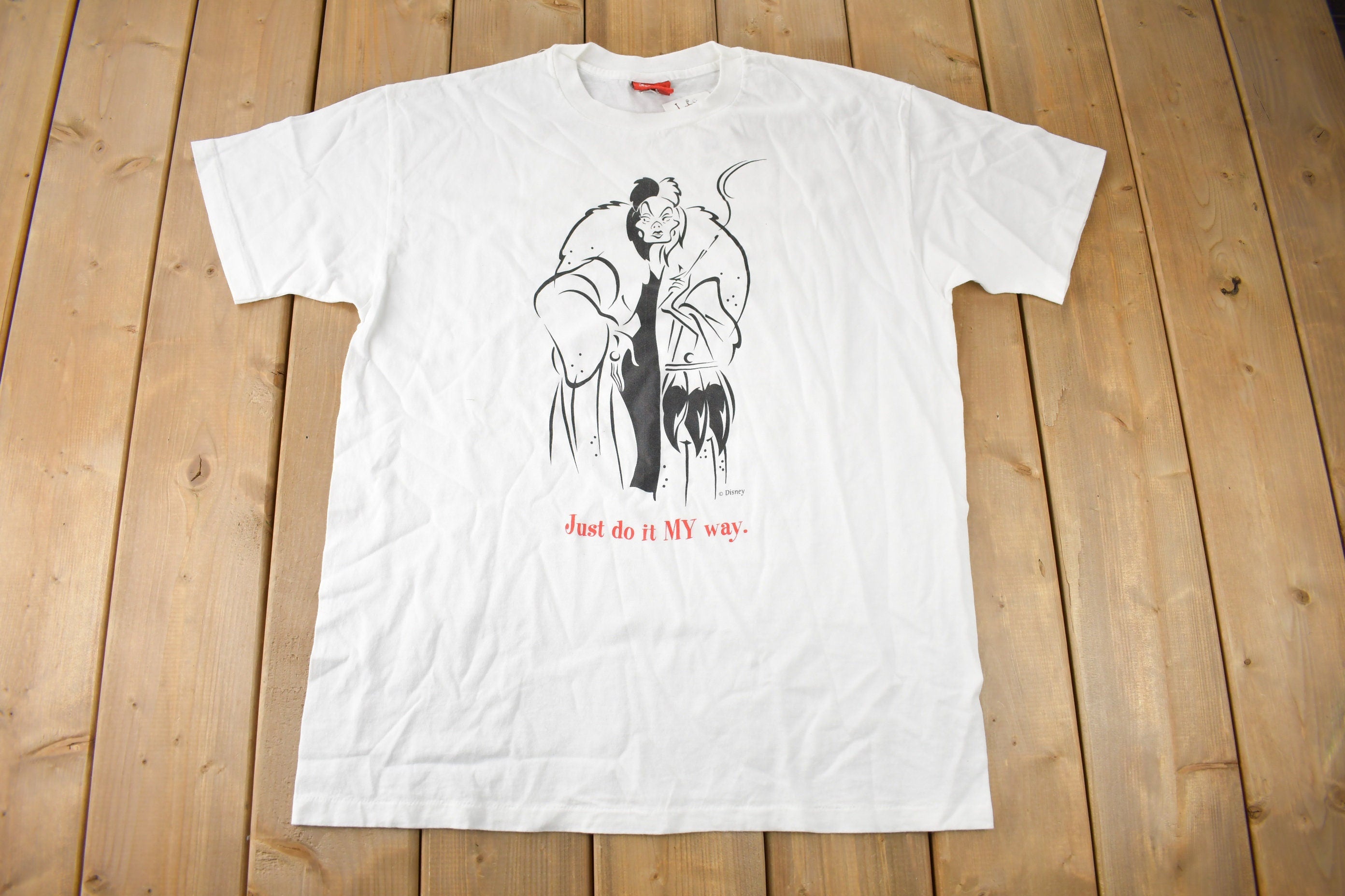 Vintage 1990s 101 Dalmatians Disney Movie Promo T-shirt Made In USA
