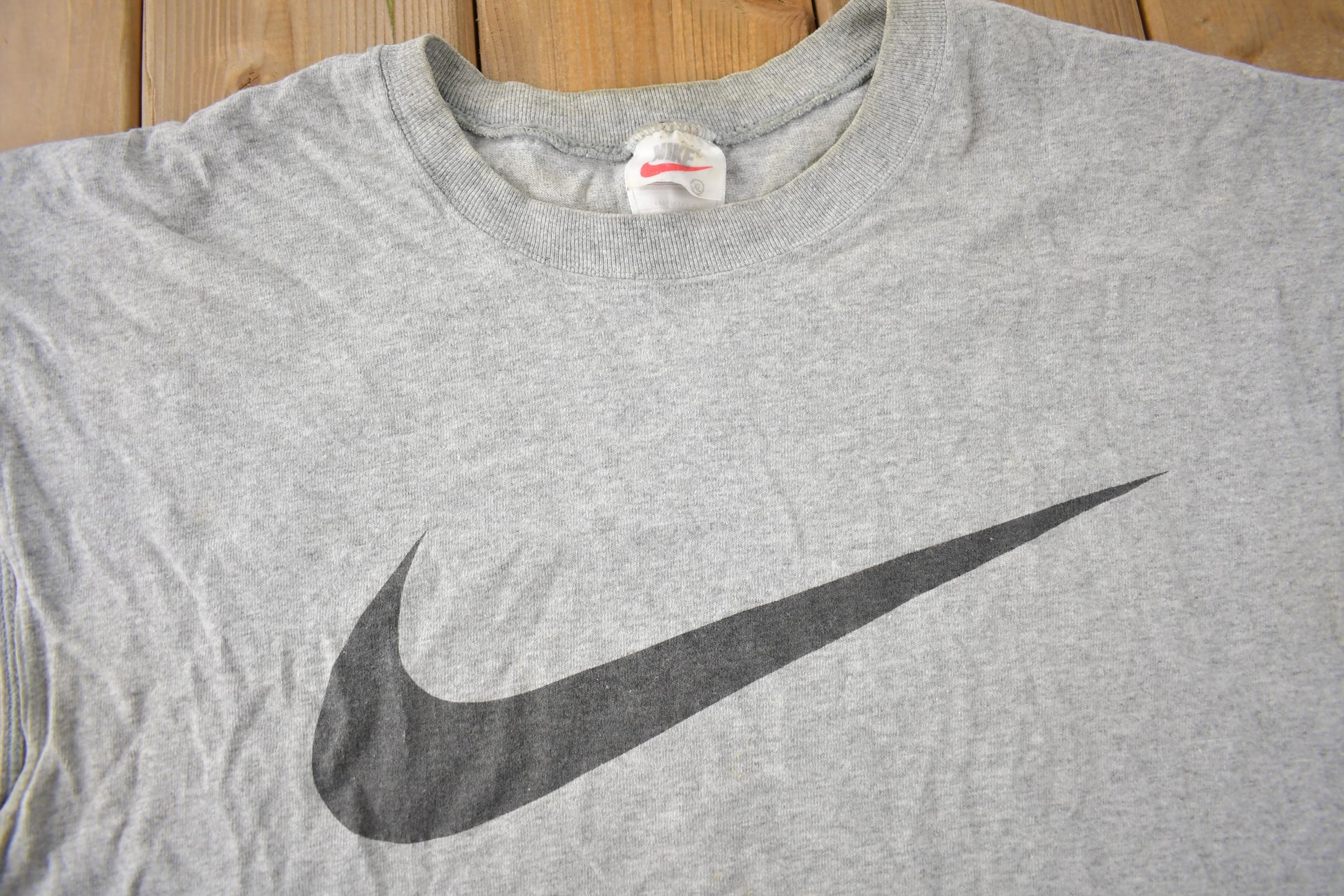 Vintage 1990s Nike Graphic Tank Top Shirt Made In USA Size XL