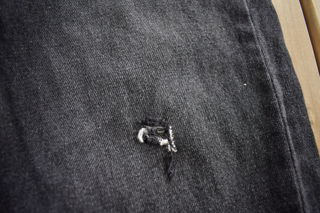 Vintage 1990s Levi's Silver Tab Black Jeans Size 27x29