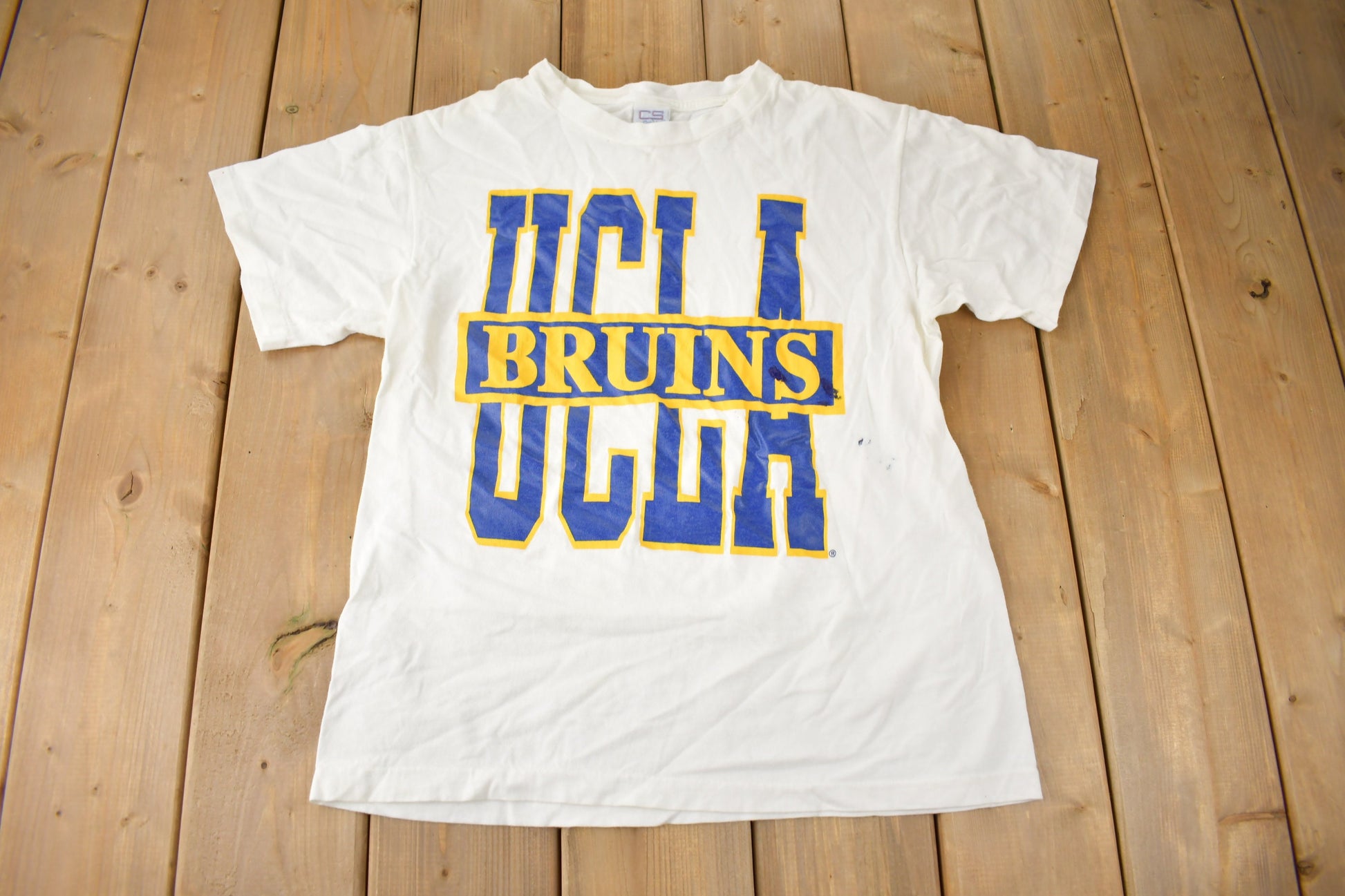 Vintage 1980s UCLA Bruins Collegiate T-Shirt Made in USA