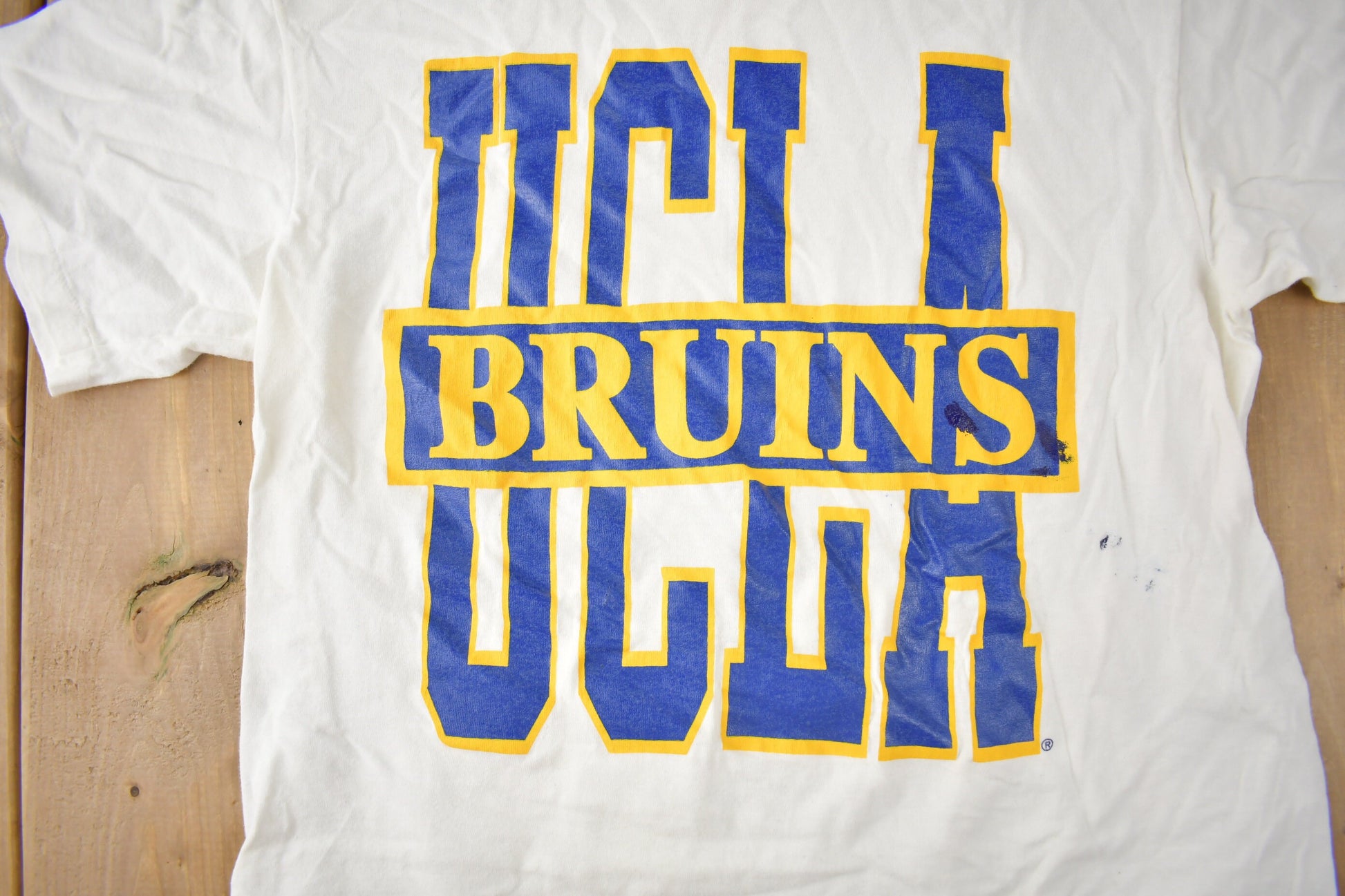 Vintage 1980s UCLA Bruins Collegiate T-Shirt Made in USA
