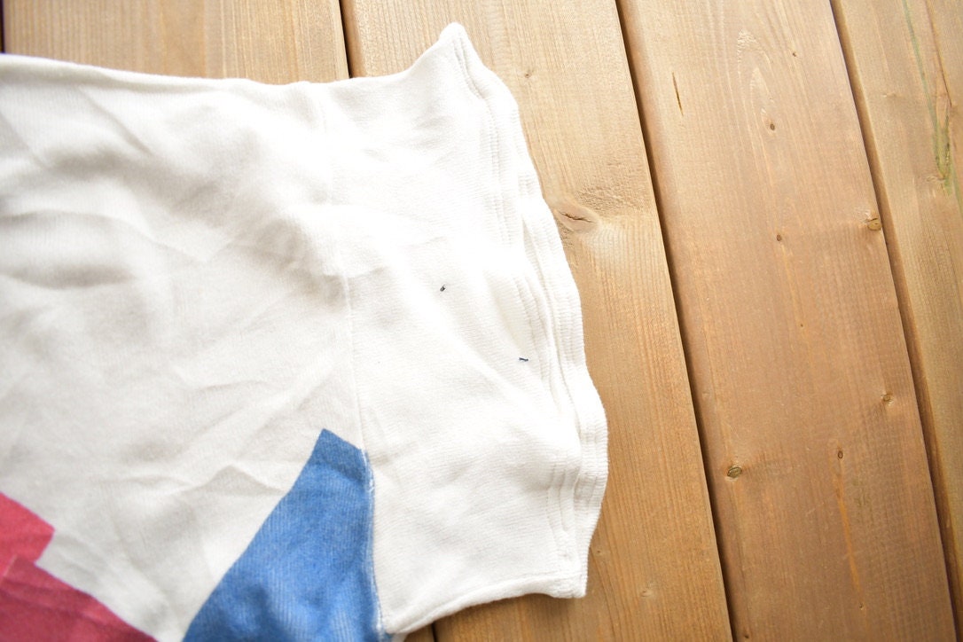 Vintage 1980s Golfing Argyle Crewneck T-shirt Made In USA